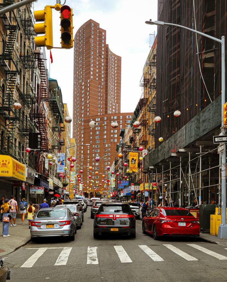 Street scene in New York City